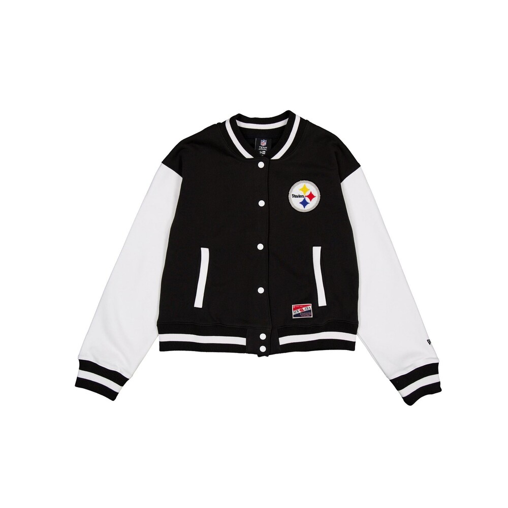 New Era Pittsburgh Steelers Throwback Fleece Women's Jacket - Size S